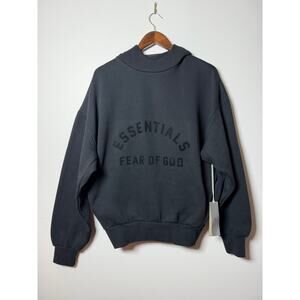 Fear of God Arc Logo hoodie Jet black NEW